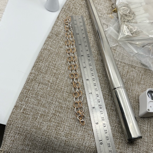 925 Italy Milor Two-Tone Sterling Silver Necklace ~18" - Picture 10 of 17